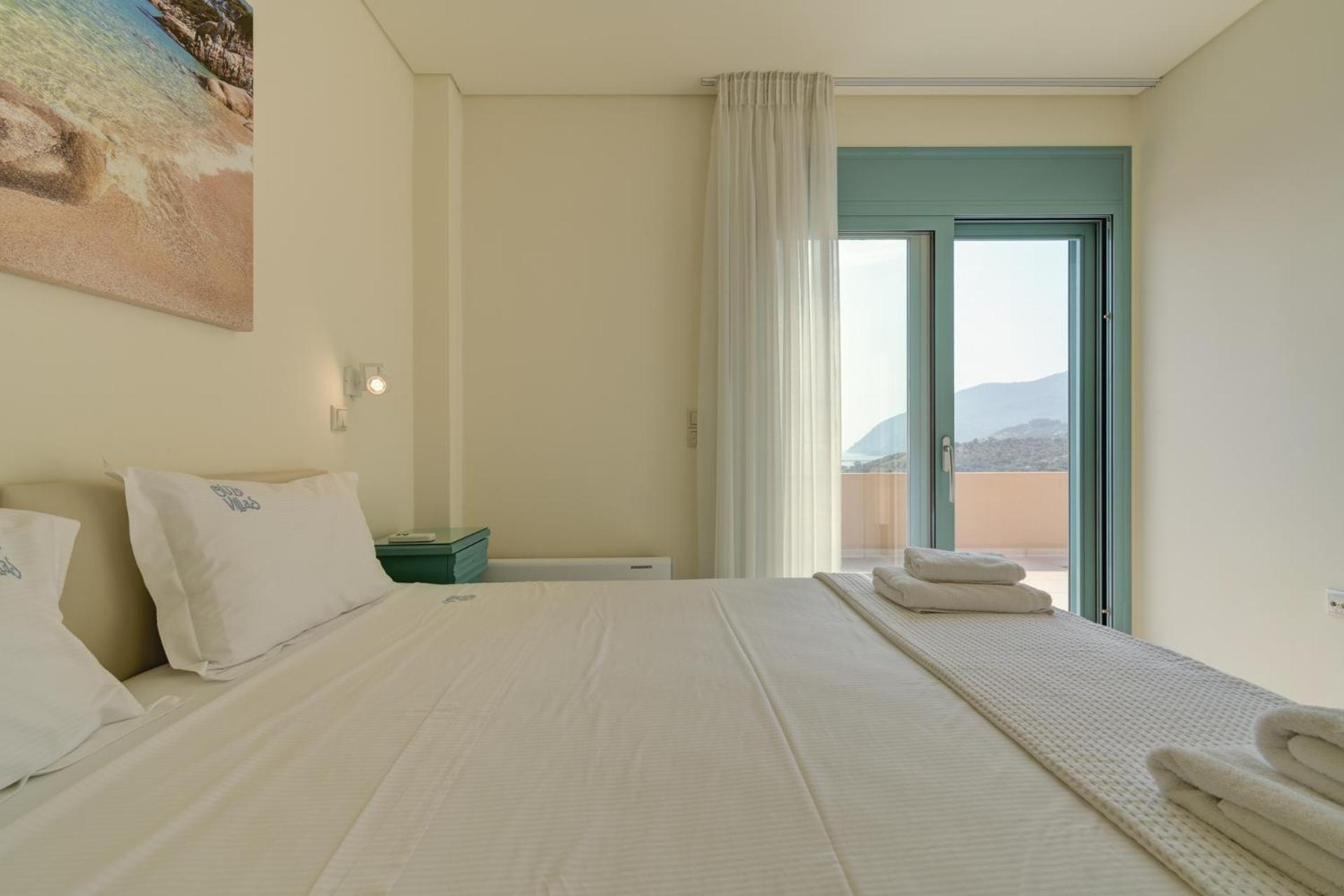 Ouzo Panoramic Houses 2, With Private Pool Plomari Zewnętrze zdjęcie