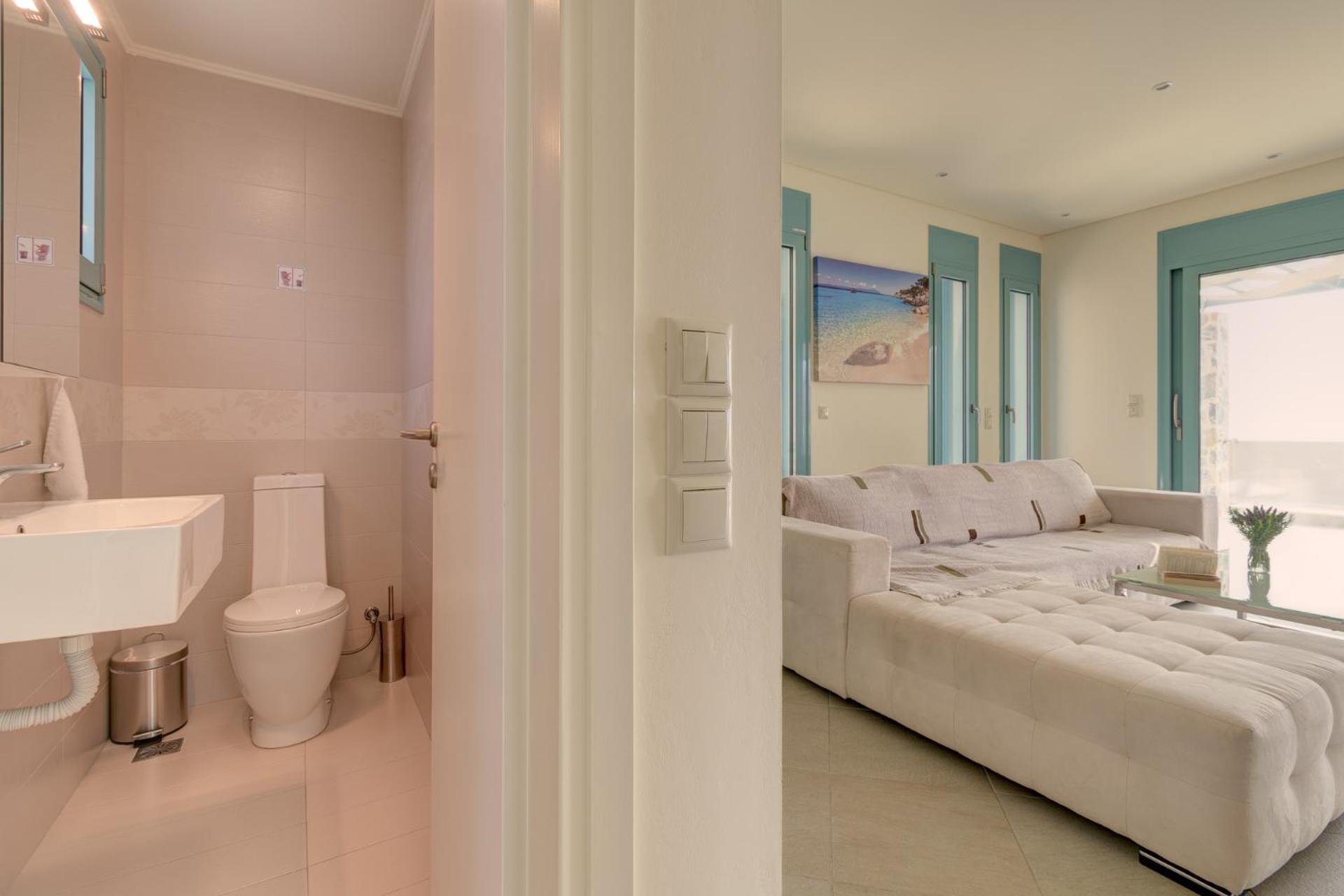 Ouzo Panoramic Houses 2, With Private Pool Plomari Zewnętrze zdjęcie