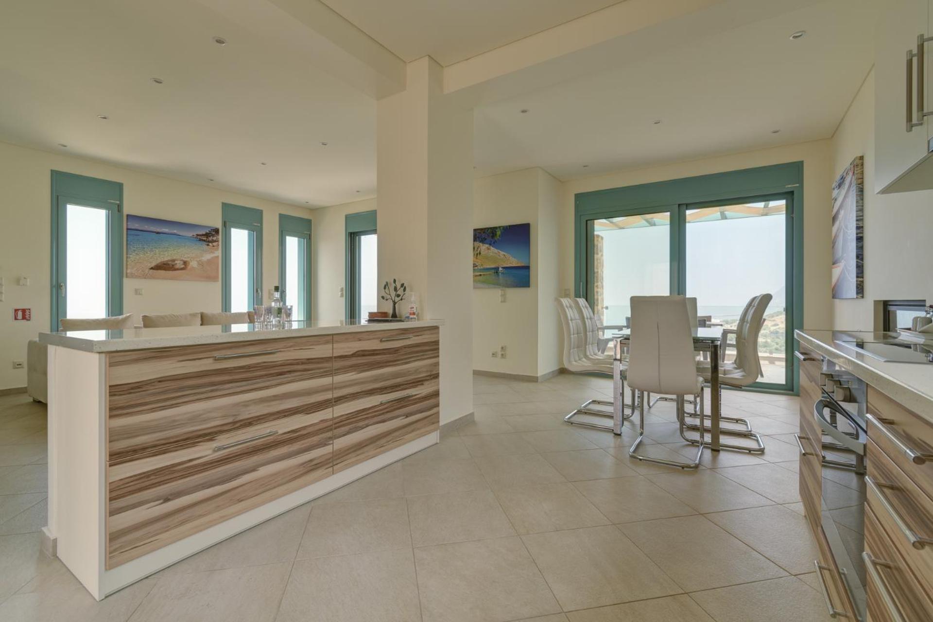Ouzo Panoramic Houses 2, With Private Pool Plomari Zewnętrze zdjęcie