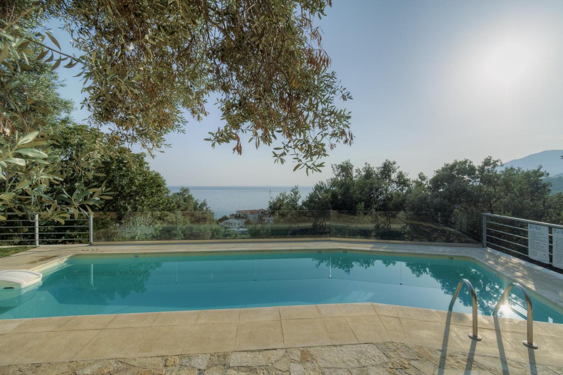 Ouzo Panoramic Houses 2, With Private Pool Plomari Zewnętrze zdjęcie